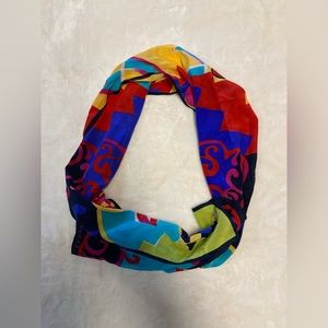Echo’s Beautiful 56 inch Floral Multi-Colored Scarf/Wrap.